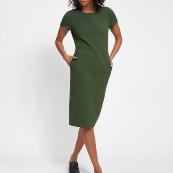 Universal Standard Elle Ponte Midi Dress - Picture 1 of 10